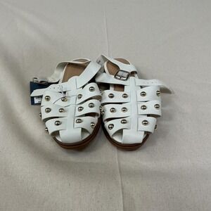 Universal Thread white studded gladiator sandals